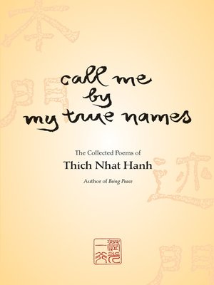 cover image of Call Me by My True Names